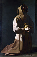 Saint Francis in Meditation, Francisco de Zurbarán, 1639