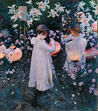 John Singer Sargent, Carnation, Lily, Lily, Rose, 1885