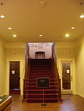 The Lyceum's central staircase