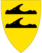 Coat of arms of Radøy Municipality (1991-2019)