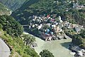 Devprayag after the monsoons in October 2019