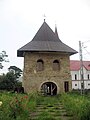 Entrance to Ilișești monastery