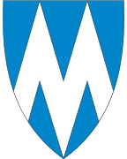 Coat of arms of Moland Municipality (1983-1991)