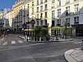 Rue de Richelieu at Place Mireille