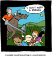 Image 16Saturday Morning Breakfast Cereal panel, by Zach Weinersmith (from Wikipedia:Featured pictures/Artwork/Others)