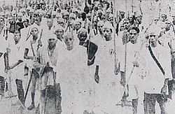 Vedaranyam salt march lead by Rajaji
