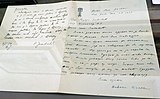 A letter by Nikola Tesla