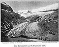 The glacier in 1890