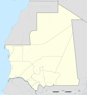 Zouérat is located in Mauritania