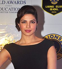 A photograph of Priyanka Chopra attending the 21st Lions Gold Awards