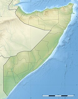 Garbaharey is located in Somalia