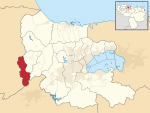 Location in Carabobo