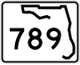 State Road 789 marker