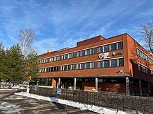 The facade of GTK's office in Otaniemi, Espoo