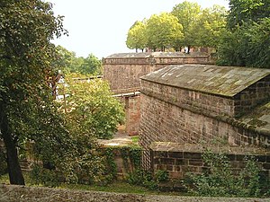 Defensive Wall, Nuremberg, Germany.