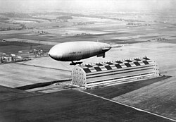 TC-6 dirigible flight at Scott Field in 1925