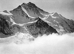 The north face of the Jungfrau, 20 September 1904.