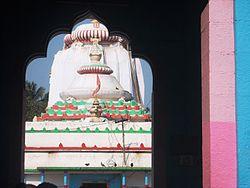 Entrance to Alarnatha Mandir at Brahmagiri