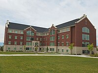 Photograph of Building 2 (formerly 7) in Heritage Halls.
