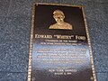 Whitey Ford's plaque