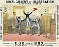 Image 98Cox and Box poster, by Alfred Concanen (restored by Adam Cuerden) (from Wikipedia:Featured pictures/Culture, entertainment, and lifestyle/Theatre)
