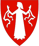 Coat of arms of Varteig Municipality (1979-1991)