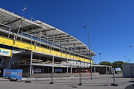 A. Le Coq Arena during renovation in 2017