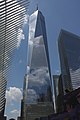 Image 20One World Trade Center is now the city's tallest building, opening in 2014 it alongside the new World Trade Center complex replaced the original complex destroyed on September 11 2001. (from History of New York City (1978–present))