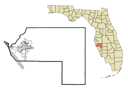 Manatee Mineral Springs Park is located in Manatee County