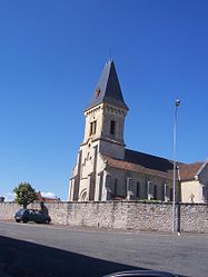 The church in Saint-Eusèbe