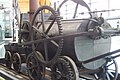 Image 16A replica of Trevithick's engine at the National Waterfront Museum in Swansea, Wales (from Rail transport)