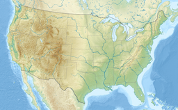 Location of Jim Chapman Lake in Texas, USA.
