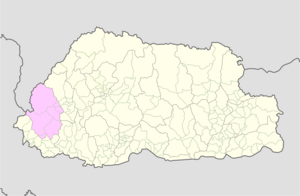 Bji Gewog is located in Haa District