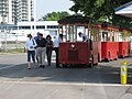 Waterfront trolley
