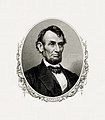 Image 13 Abraham Lincoln Engraving: Bureau of Engraving and Printing; restoration: Andrew Shiva Abraham Lincoln (February 12, 1809 – April 15, 1865) was an American lawyer and politician who served as the 16th president of the United States from 1861 until his assassination in April 1865. Lincoln led the nation through the Civil War, its bloodiest war and its greatest moral, constitutional, and political crisis. Born in Kentucky into a poor family, Lincoln educated himself and worked as a lawyer in Illinois before entering politics. A powerful orator and astute politician, Lincoln used his Gettysburg Address to promote nationalism, republicanism, equal rights, liberty, and democracy. He has been consistently ranked as one of the greatest US presidents, by both scholars and the public. More selected pictures