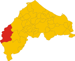 Sassoferrato within the Province of Ancona