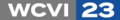 WCVI's logo as a Family Broadcasting Corporation station from 2018 to 2019.
