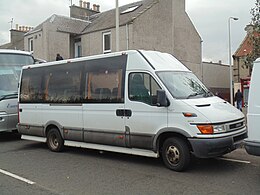 Iveco Daily minibus in the UK