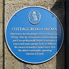Leeds Civic Trust blue plaque
