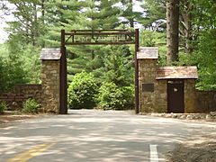 Gates of the Yawgoog Scout Reservation