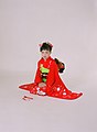 A seven-year old girl dressed for Shichi-Go-San