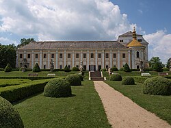 Castle Park in Lysá nad Labem, Czech Republic