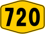 Federal Route 720 shield}}