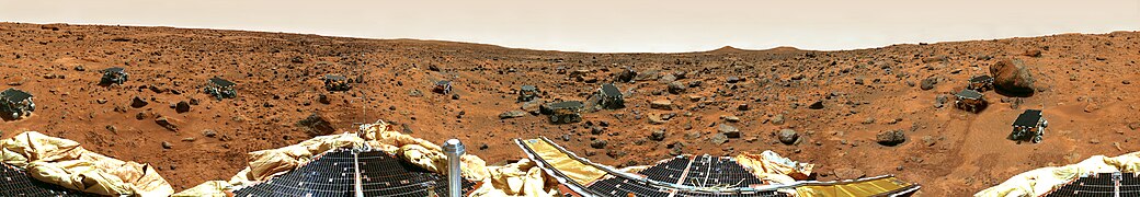 Mars Pathfinder Presidential Panorama