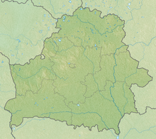Battle of Ula is located in Belarus