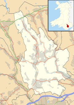 Cefn Fforest is located in Caerphilly