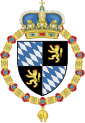 Wittelsbach arms of the dukes of Bavaria (until 1623) of Bavaria