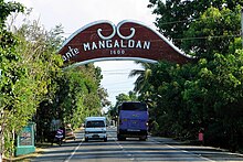 Welcome Arch at Mangaldan–San Fabian boundary