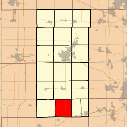 Location in DeKalb County