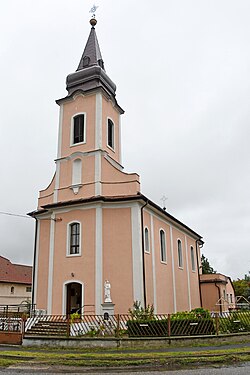 Roman Catholic church in Ramocsaháza